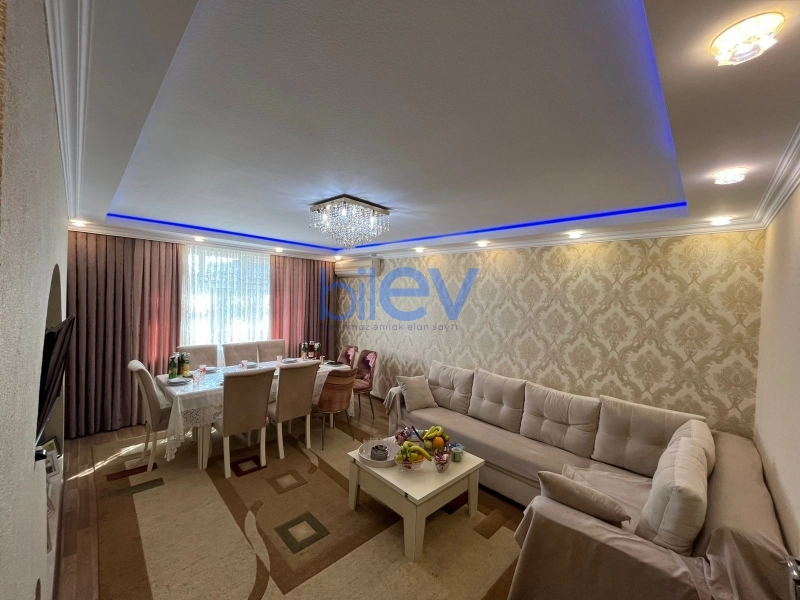 Aylıq Kirayə 3 otaqlı Yeni Tikili bina evi  120m², Bakı