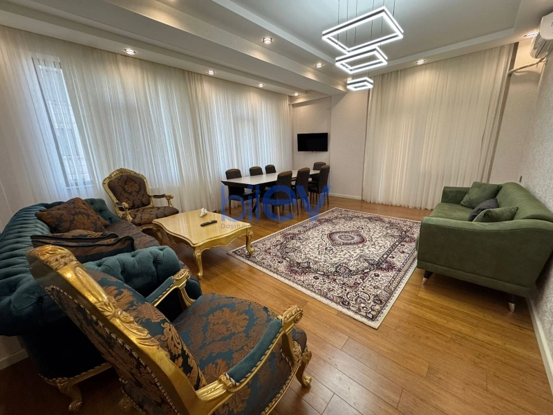 Aylıq Kirayə 2 otaqlı Yeni Tikili bina evi  95m², Bakı
