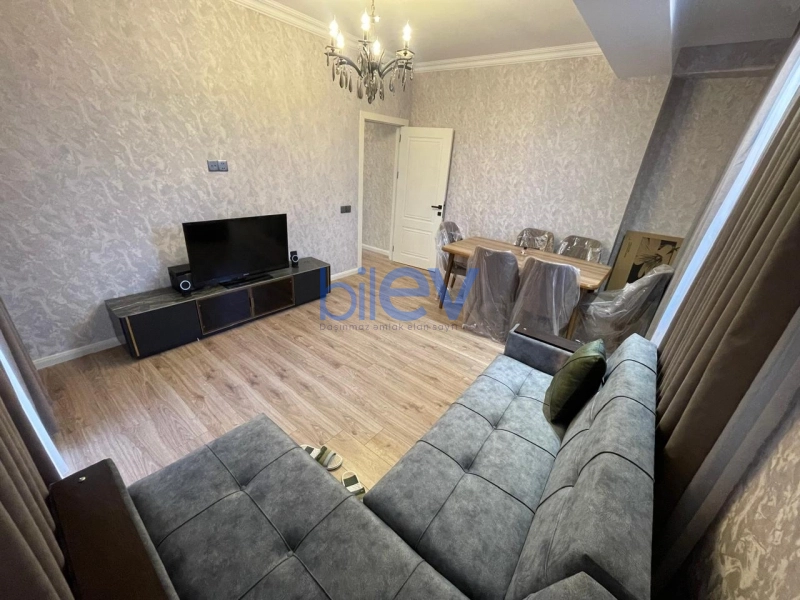 Aylıq Kirayə 3 otaqlı Yeni Tikili bina evi  100m², Bakı