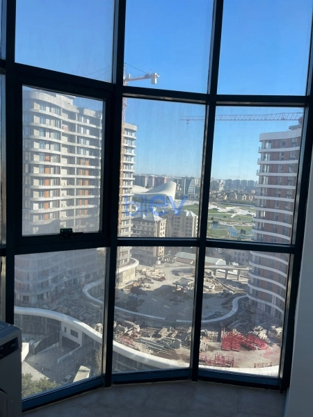 Aylıq Kirayə 3 otaqlı Yeni Tikili bina evi  125m², Bakı