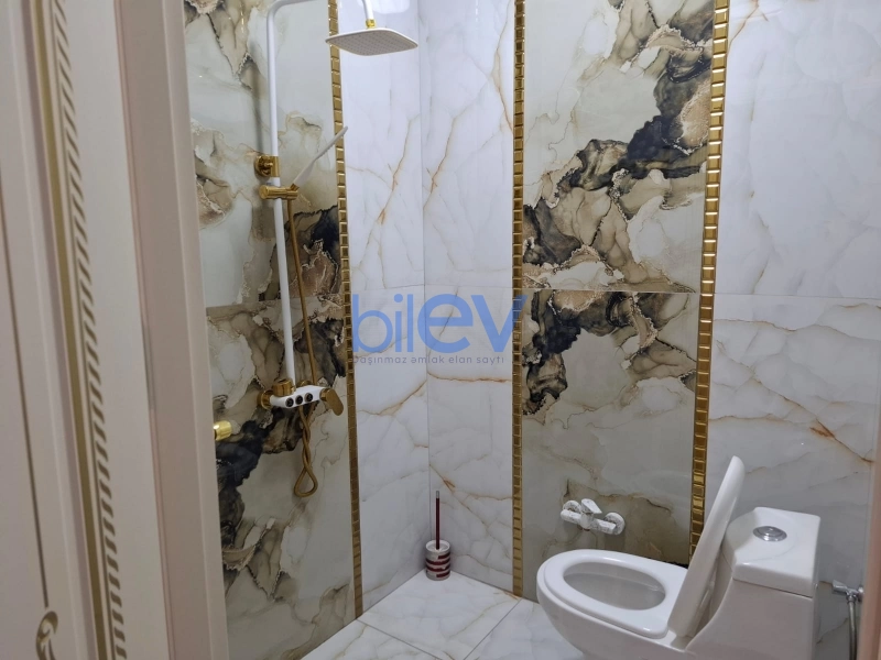 Aylıq Kirayə 3 otaqlı Yeni Tikili bina evi  125m², Bakı