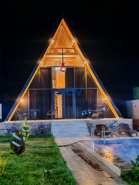 Günlük Kirayə 3 otaqlı Aframe  120m², Qəbələ