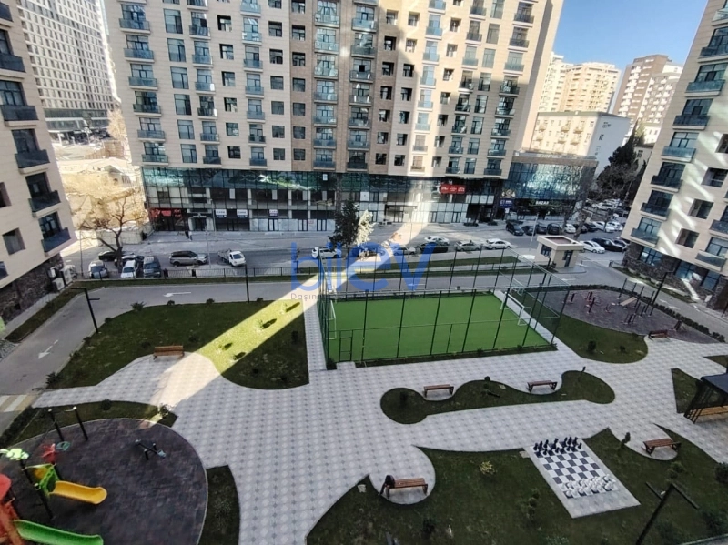 Aylıq Kirayə 2 otaqlı Yeni Tikili bina evi  72m², Bakı