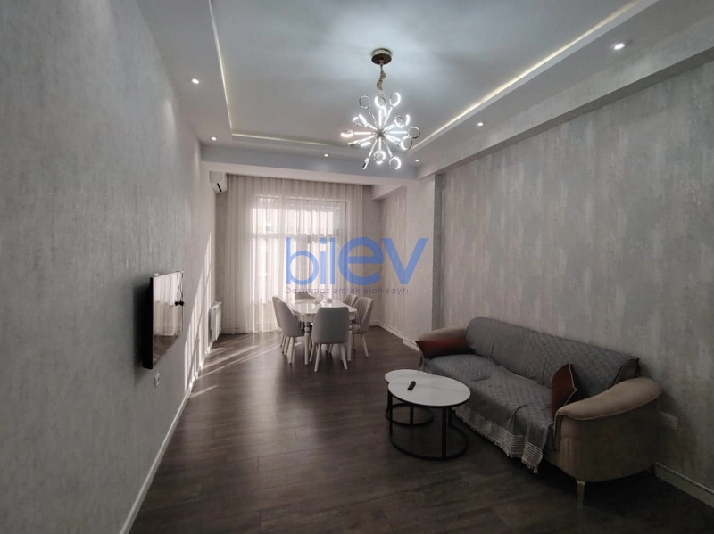 Aylıq Kirayə 2 otaqlı Yeni Tikili bina evi  72m², Bakı