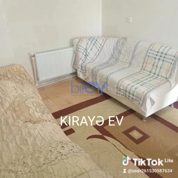 Aylıq Kirayə 2 otaqlı Həyət evi  70m², Bakı