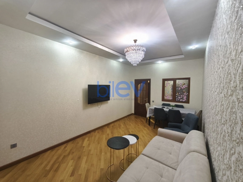 Aylıq Kirayə 2 otaqlı Yeni Tikili bina evi  66m², Bakı