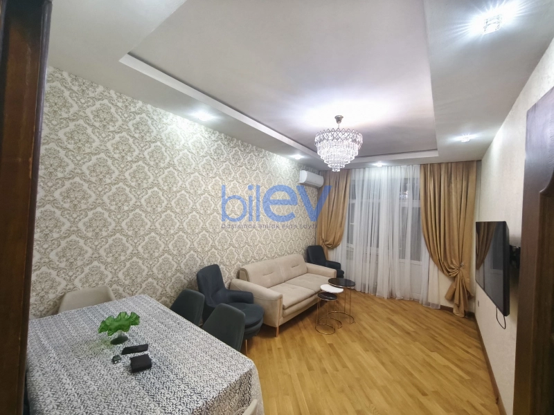 Aylıq Kirayə 2 otaqlı Yeni Tikili bina evi  66m², Bakı