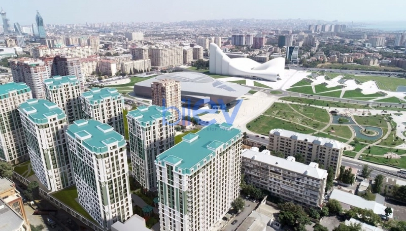 Satış 3 otaqlı Yeni Tikili bina evi  96m², Bakı