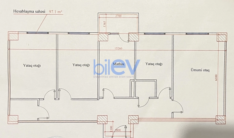 Satış 4 otaqlı Yeni Tikili bina evi  105m², Xırdalan