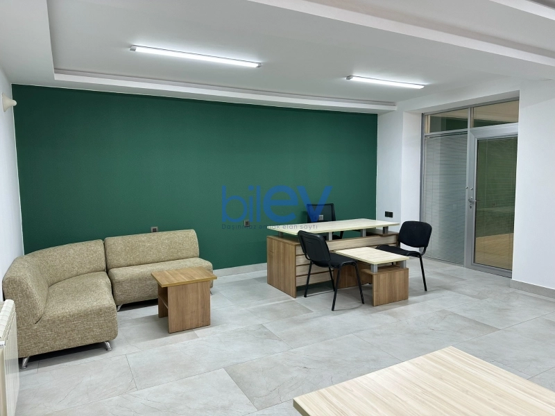 Aylıq Kirayə 4 otaqlı Ofis  105m², Bakı
