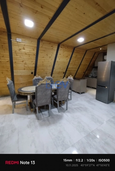 Günlük Kirayə 4 otaqlı Aframe  100m², Qəbələ