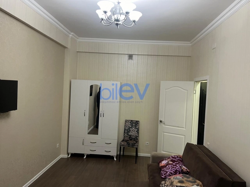 Aylıq Kirayə 1 otaqlı Yeni Tikili bina evi  40m², Bakı