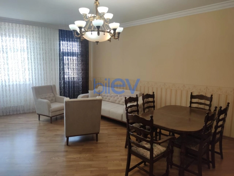 Aylıq Kirayə 4 otaqlı Yeni Tikili bina evi  142m², Bakı