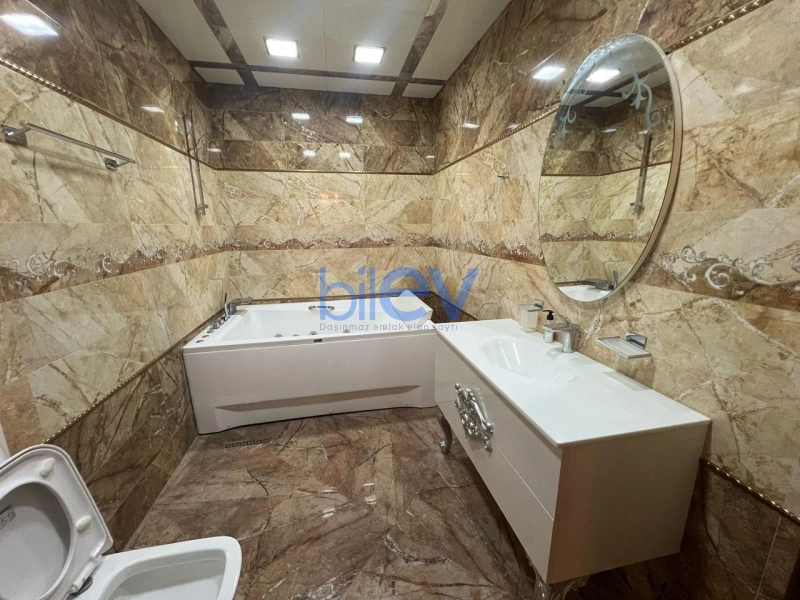 Aylıq Kirayə 4 otaqlı Yeni Tikili bina evi  200m², Bakı