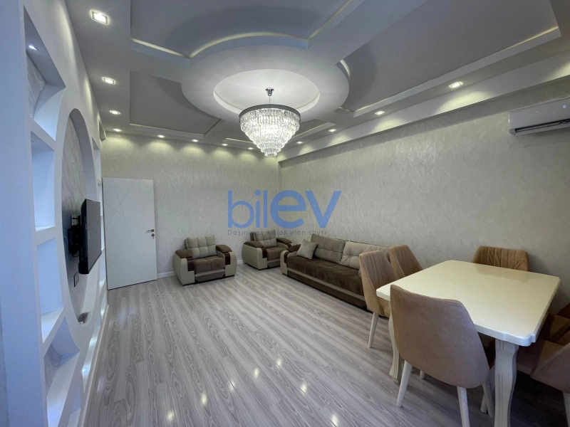Aylıq Kirayə 3 otaqlı Yeni Tikili bina evi  110m², Bakı