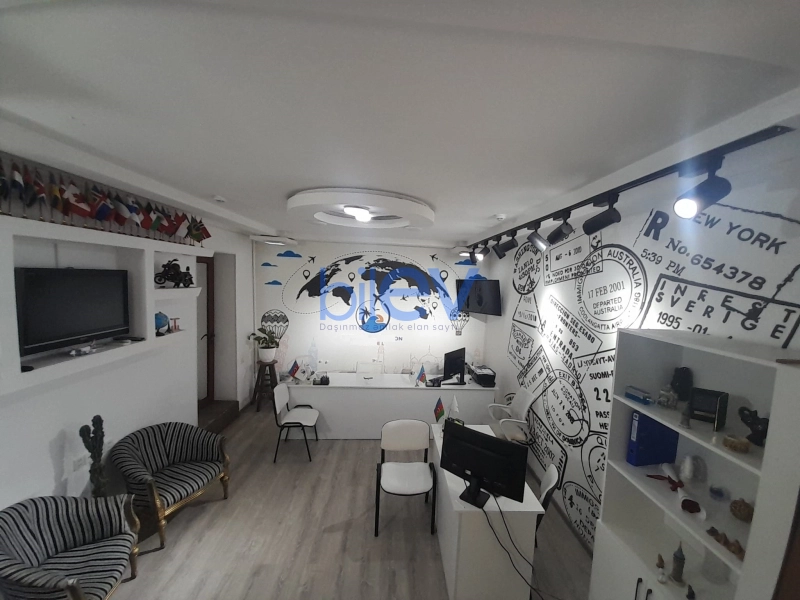 Aylıq Kirayə 1 otaqlı Ofis  30m², Bakı