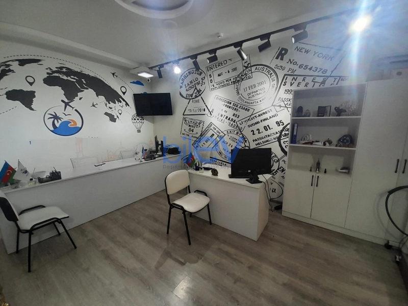 Aylıq Kirayə 1 otaqlı Ofis  30m², Bakı