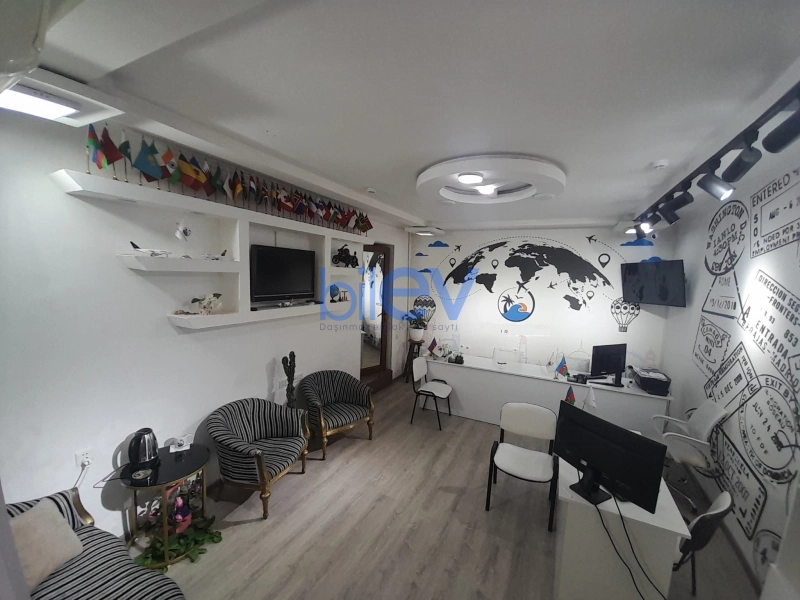 Aylıq Kirayə 1 otaqlı Ofis  30m², Bakı