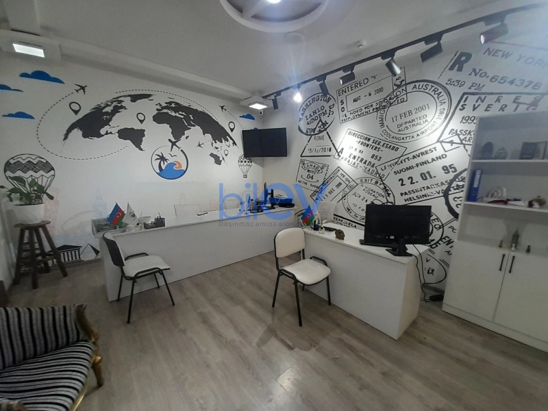 Aylıq Kirayə 1 otaqlı Ofis  30m², Bakı
