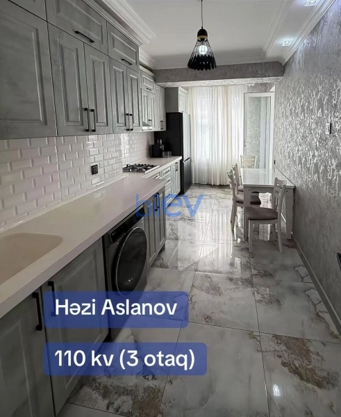 Satış 3 otaqlı Yeni Tikili bina evi  110m², Bakı