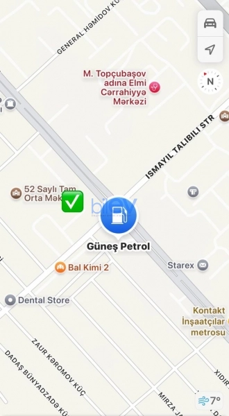 Aylıq Kirayə 2 otaqlı Obyekt  40m², Bakı