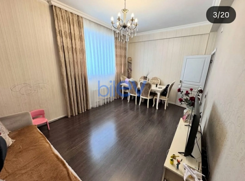 Satış 2 otaqlı Yeni Tikili bina evi  60m², Bakı