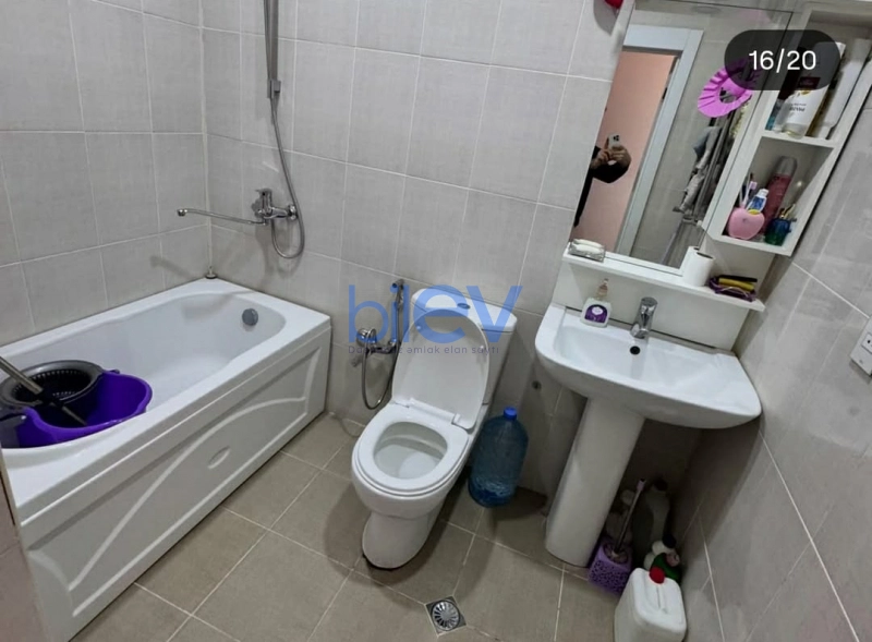 Satış 2 otaqlı Yeni Tikili bina evi  60m², Bakı