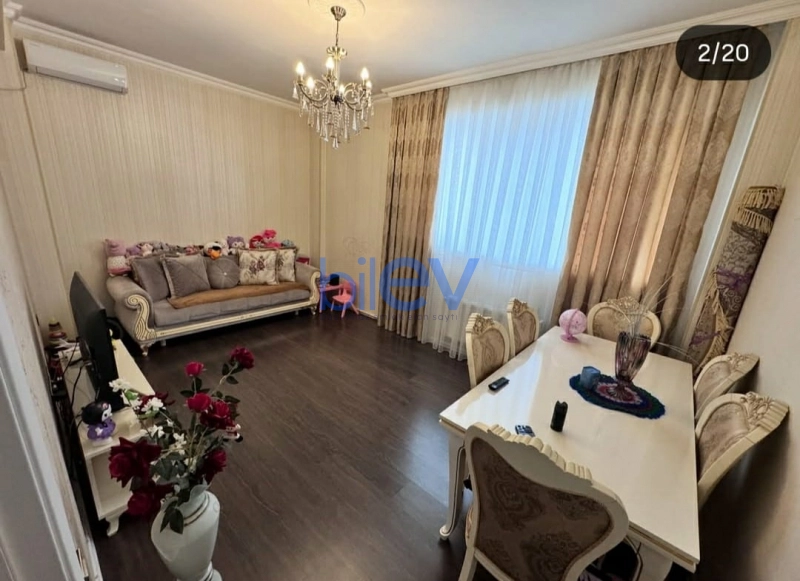 Satış 2 otaqlı Yeni Tikili bina evi  60m², Bakı