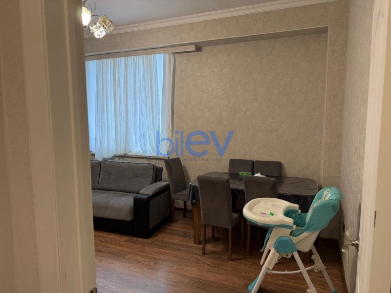 Aylıq Kirayə 2 otaqlı Yeni Tikili bina evi  60m², Bakı