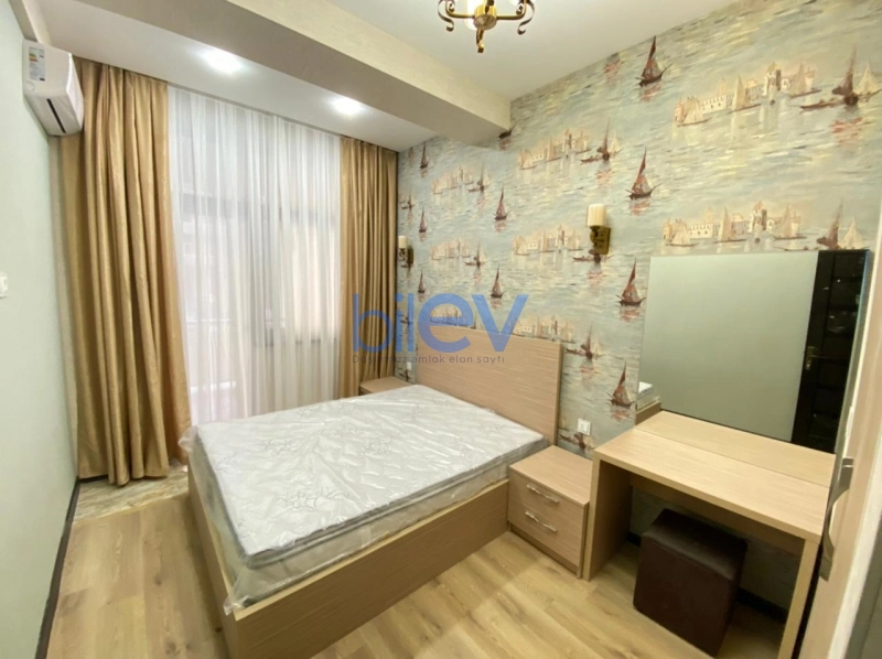 Aylıq Kirayə 2 otaqlı Yeni Tikili bina evi  70m², Bakı