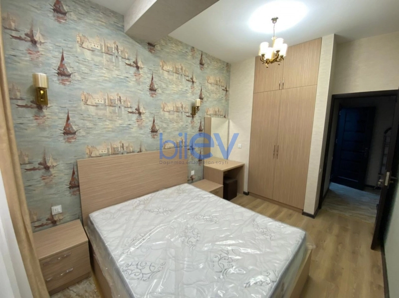 Aylıq Kirayə 2 otaqlı Yeni Tikili bina evi  70m², Bakı