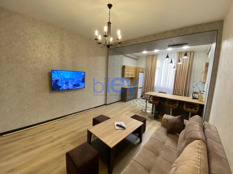 Aylıq Kirayə 2 otaqlı Yeni Tikili bina evi  70m², Bakı