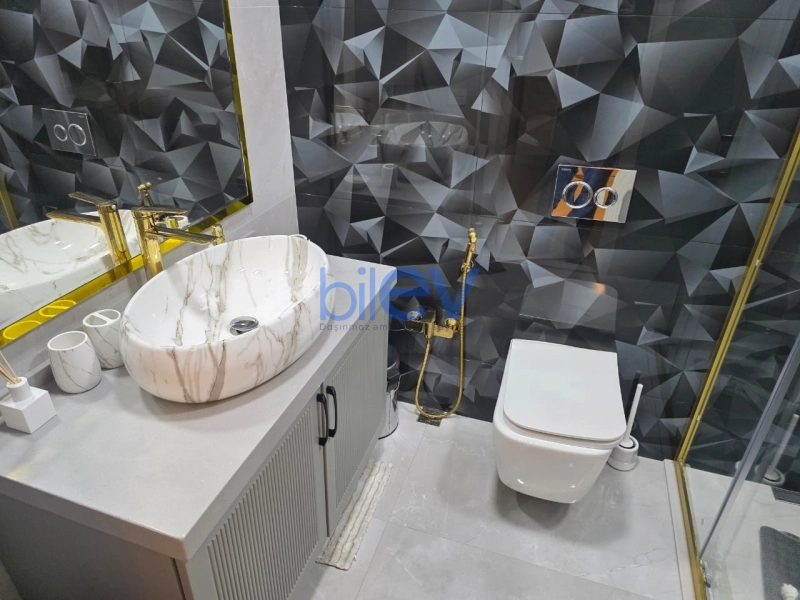 Aylıq Kirayə 2 otaqlı Yeni Tikili bina evi  79m², Bakı