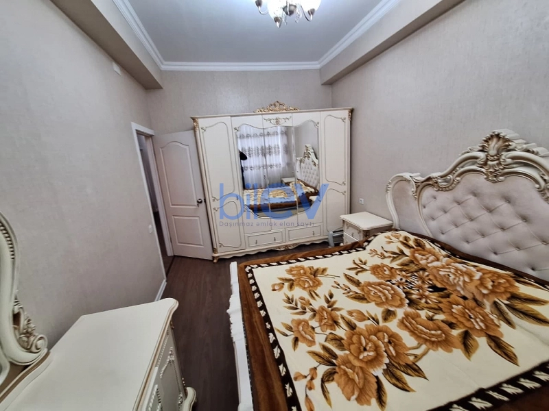 Aylıq Kirayə 3 otaqlı Yeni Tikili bina evi  80m², Bakı