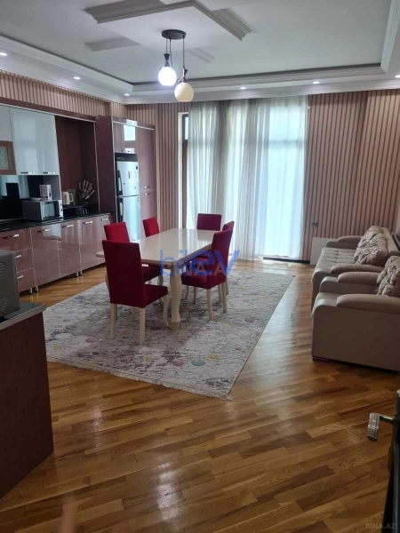 Aylıq Kirayə 4 otaqlı Yeni Tikili bina evi  220m², Bakı