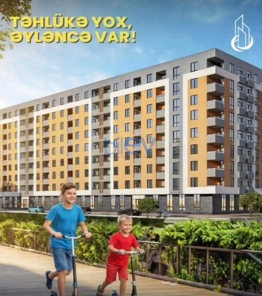 Satış 2 otaqlı Yeni Tikili bina evi  58m², Bakı