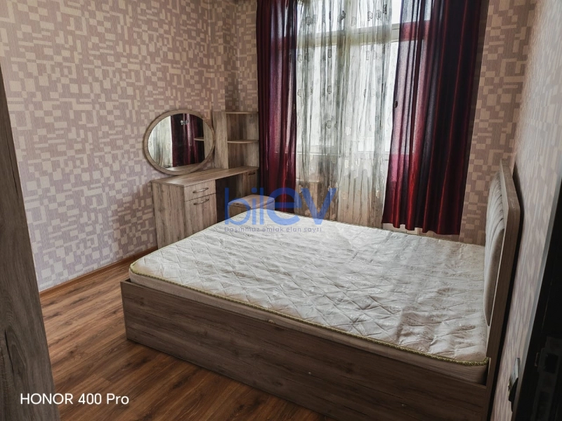 Aylıq Kirayə 3 otaqlı Yeni Tikili bina evi  80m², Bakı