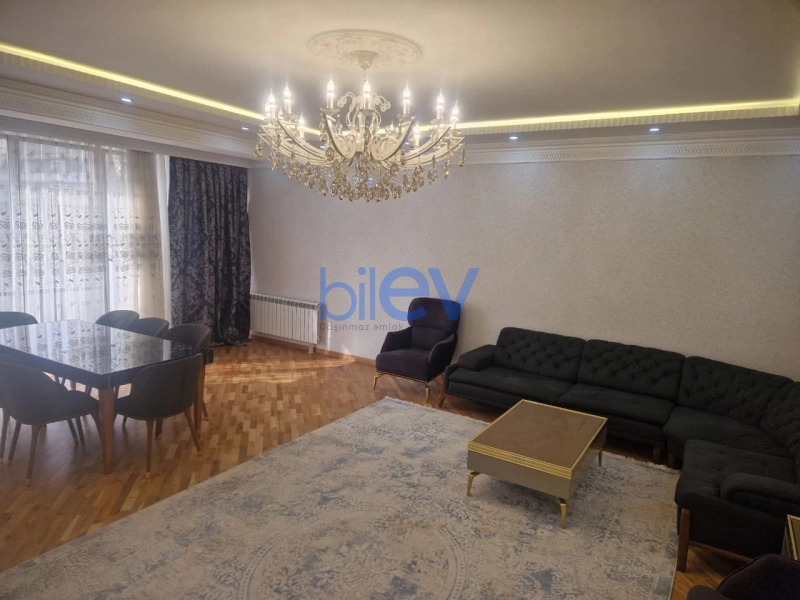 Aylıq Kirayə 3 otaqlı Yeni Tikili bina evi  151m², Bakı