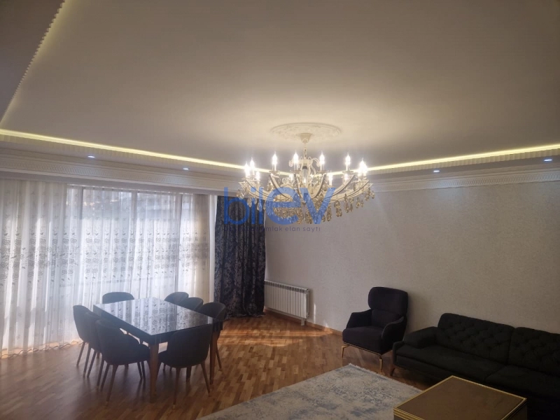 Aylıq Kirayə 3 otaqlı Yeni Tikili bina evi  151m², Bakı