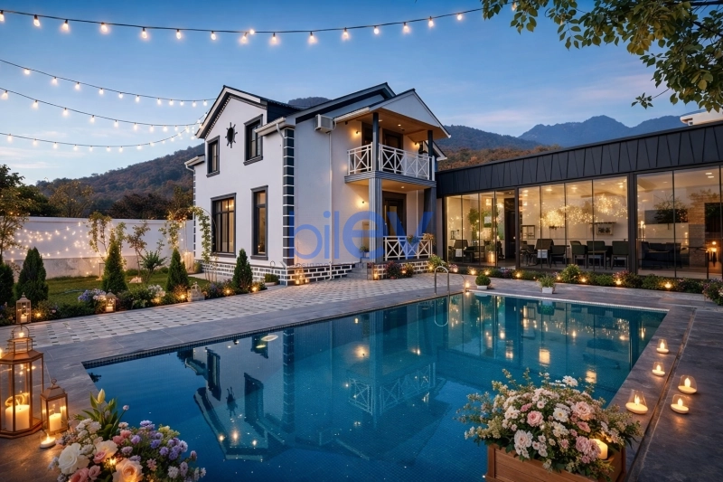 Aylıq Kirayə 5 otaqlı Villa  240m², Qəbələ