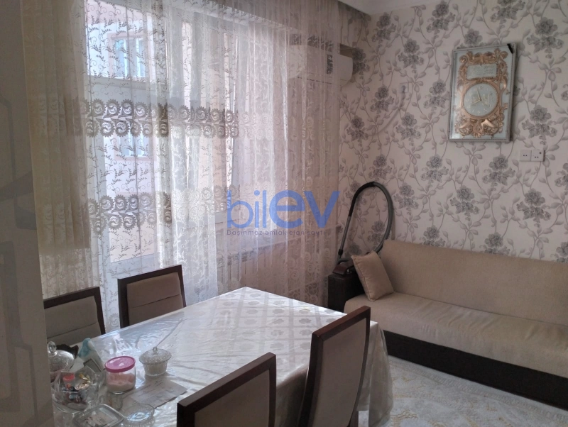 Aylıq Kirayə 2 otaqlı Yeni Tikili bina evi  50m², Bakı