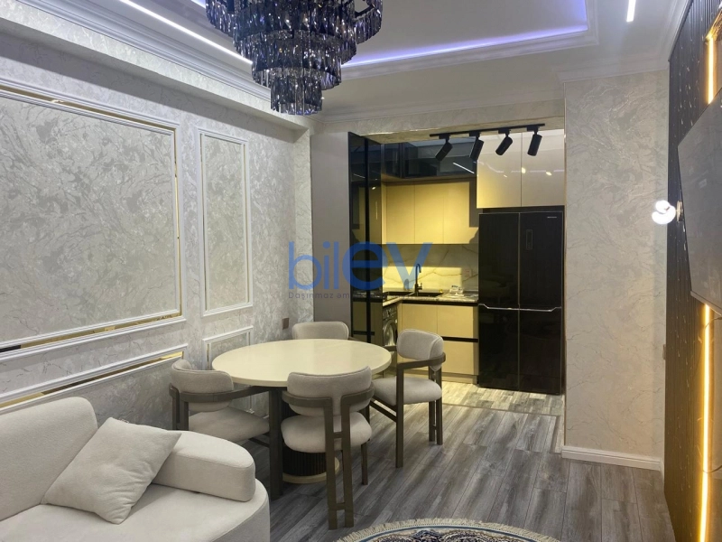 Satış 2 otaqlı Yeni Tikili bina evi  58m², Bakı
