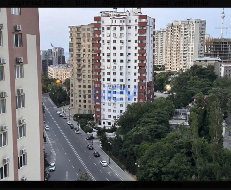 Satış 3 otaqlı Yeni Tikili bina evi  107m², Bakı