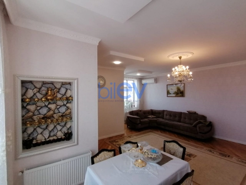 Satış 3 otaqlı Yeni Tikili bina evi  125m², Bakı