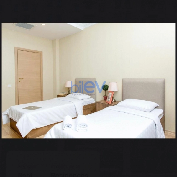Aylıq Kirayə 4 otaqlı Yeni Tikili bina evi  250m², Bakı